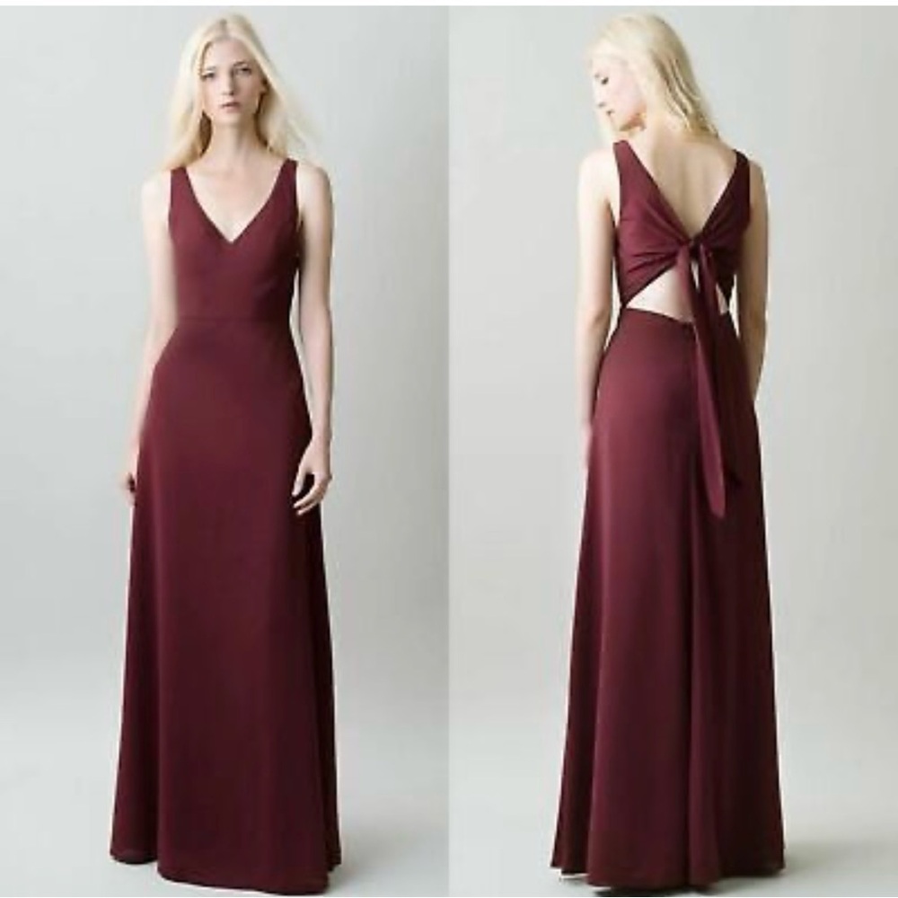 Jenny Yoo Delaney Dress In Hibiscus Size Bridesmaid Maid Of